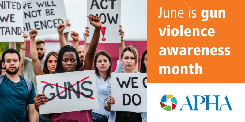June is gun violence awareness month