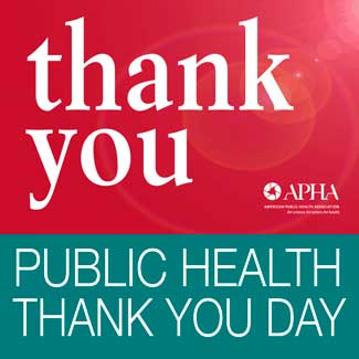 thank you Public Health Thank You Day