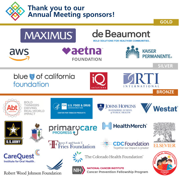 Thank you to our Annual Meeting sponsors!