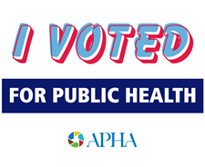 I Voted for Public Health Social Media Shareable
