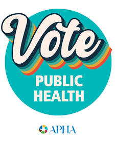 Vote for Public Health Social Media Shareable - Rainbow