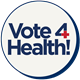 Vote for Health Logo