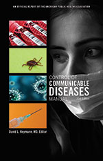 Control of Communicable Diseases Manual book cover