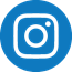 Blue Instagram icon