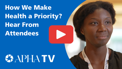 How we can make public health a priority